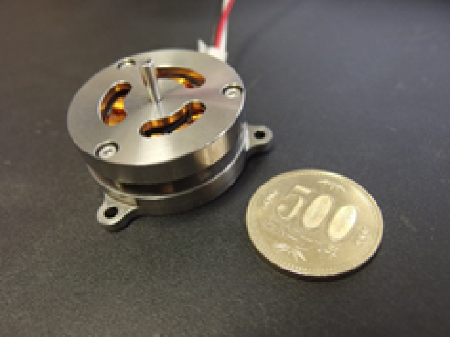 新規開発したモータ